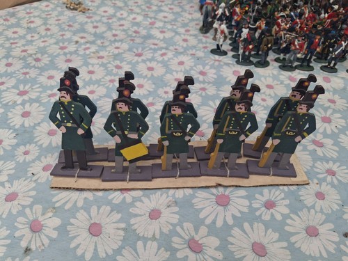 10x holzfigur garde civile - holzfigur,