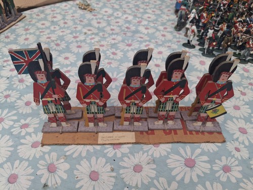10x holzfigur highlanders - 10x, (highlanders