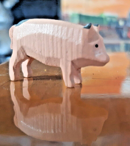 Erzgebirge figur tier schwein - erzgebirge,