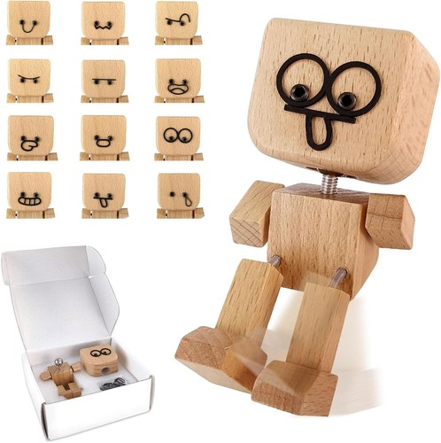 Wackelfigur holz 11cm - holz,