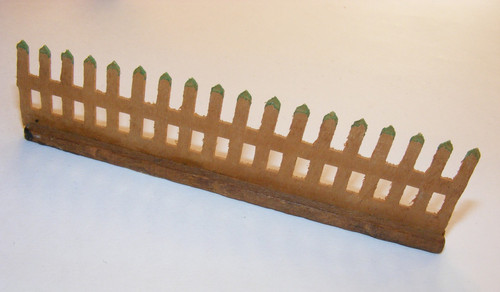 Pappe holz zaun gartenzaun - holz,