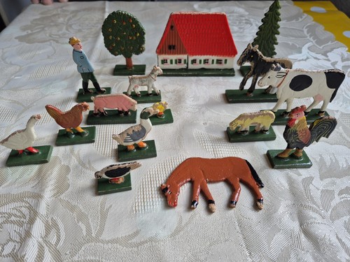 Vintage ddr flachfiguren - ddr,