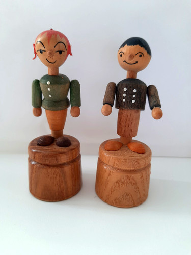 Ddr erzgebirge wackelfigur - -,