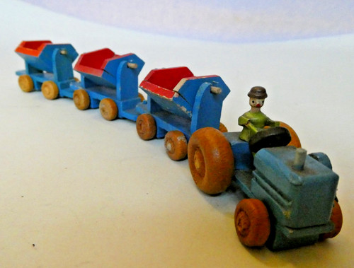 Traktor mit kipploren zug - traktor,