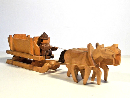 Pferdeschlitten gespann - pferdeschlitten,