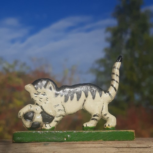 Katze cat lilli holz spiel - holz,