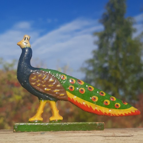 Pfau vogel holz - pfau, spiel