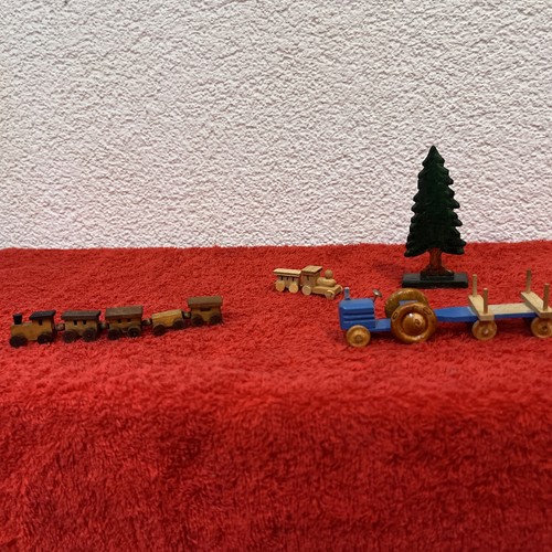 Holz zug miniatur eisenbahn - holz,