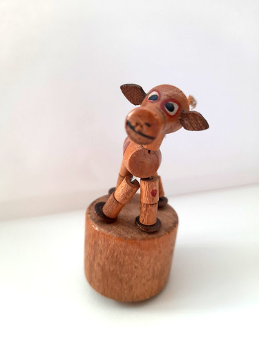 Ddr erzgebirge wackelfigur - erzgebirge,