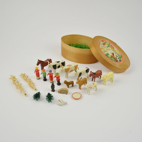 Figuren tiere bauernhof in - -,