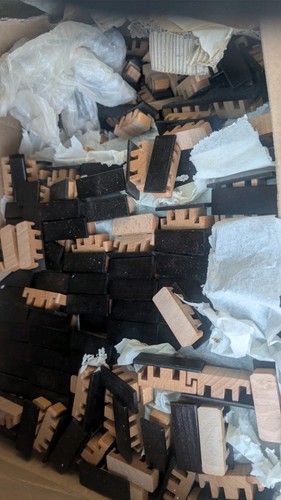 Stück holz eisenbahn - holz,