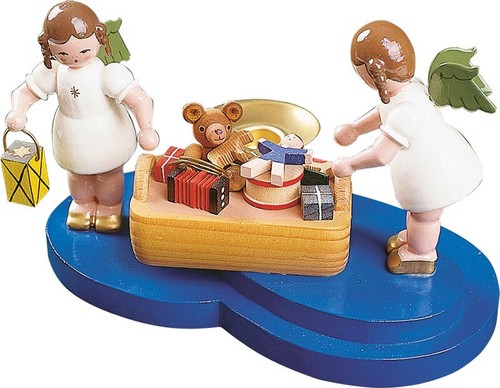 Engel mit spielzeugkorb cm - engel, 9